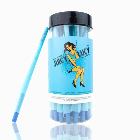 Juicy Lucy Blue Cones 98mm - 50 Count - The Supply Joint