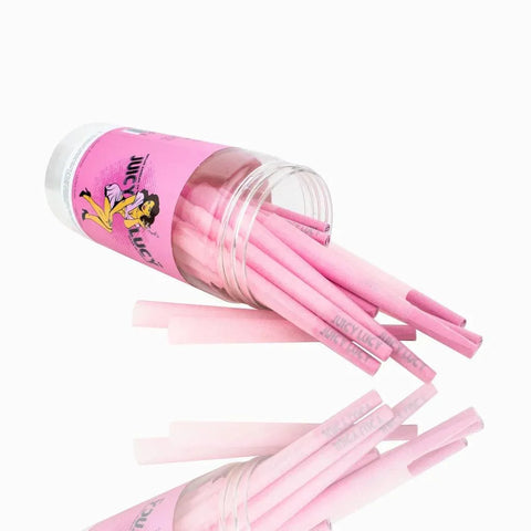 Juicy Lucy Pink Cones 98mm - 50 Count - The Supply Joint