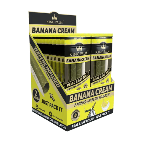 King Palm 2 Mini Rolls Display Box – 20 Count - The Supply Joint