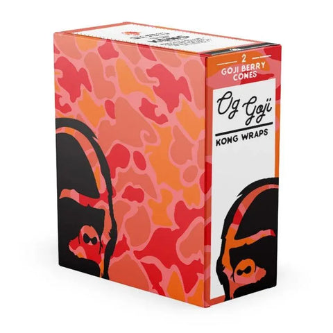 Kong Wraps Og Goji Pre-rolled Cones - 25 Pack - The Supply Joint