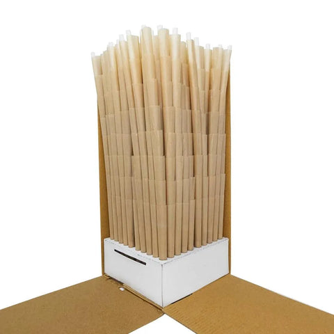 Kush Cones Pre-rolled Cones King Size 109mm - Unbleached Paper - 800 Count - The Supply Joint