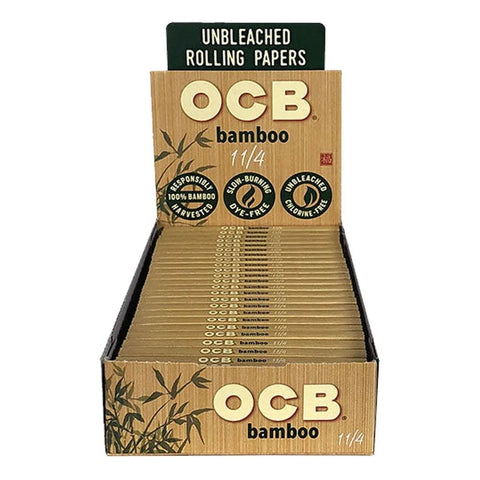 Ocb Bamboo 1¼ Rolling Papers - 24 Pack - The Supply Joint