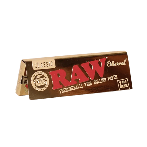 RAW Ethereal 1 1/4 Phenomenally Thin Rolling Papers - 24 Pack - The Supply Joint