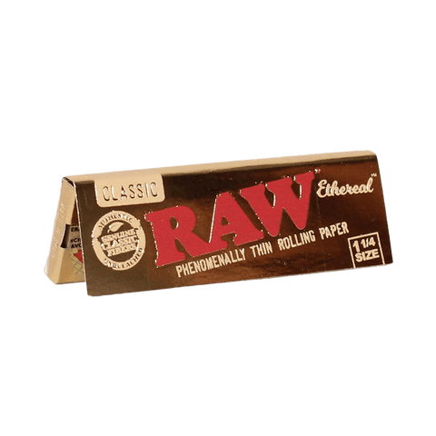 RAW Ethereal 1 1/4 Phenomenally Thin Rolling Papers - 24 Pack - The Supply Joint 