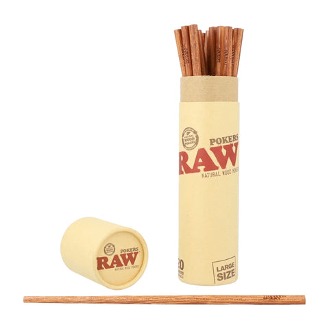 RAW Natural Wood Pokers