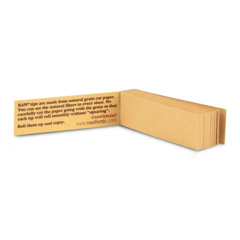 Raw Original Rolling Tips - 50 Count - The Supply Joint