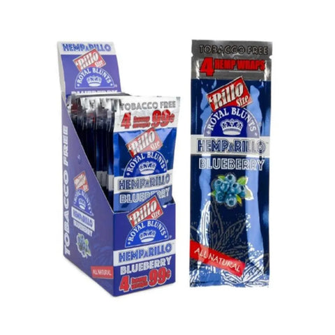 Royal Blunts Hemparillo Flavored Hemp Wraps - 25 Count - The Supply Joint