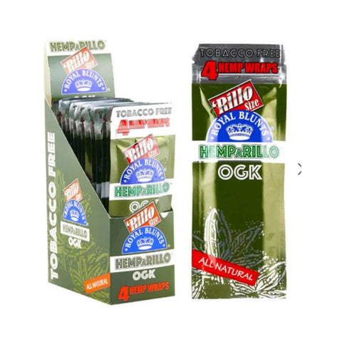 Royal Blunts Hemparillo Flavored Hemp Wraps - 25 Count - The Supply Joint