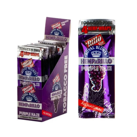 Royal Blunts Hemparillo Flavored Hemp Wraps - 25 Count - The Supply Joint