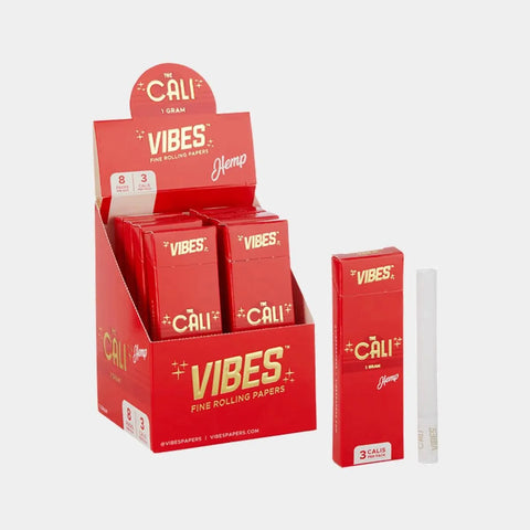The Cali By Vibes 1 Gram Box 3 Pack - 8 Count - The Supply Joint