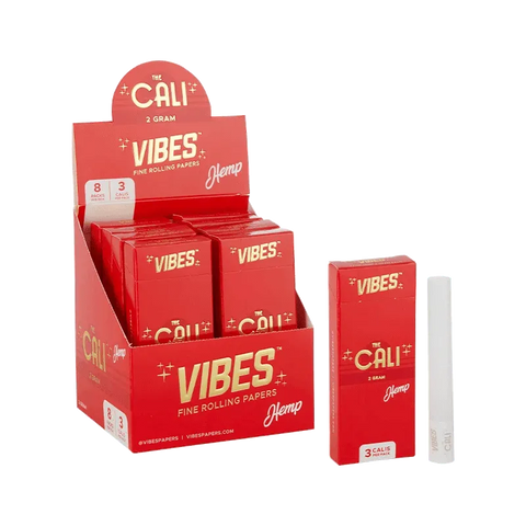The Cali By Vibes 2 Gram Box 3 Pack - 8 Count - The Supply Joint