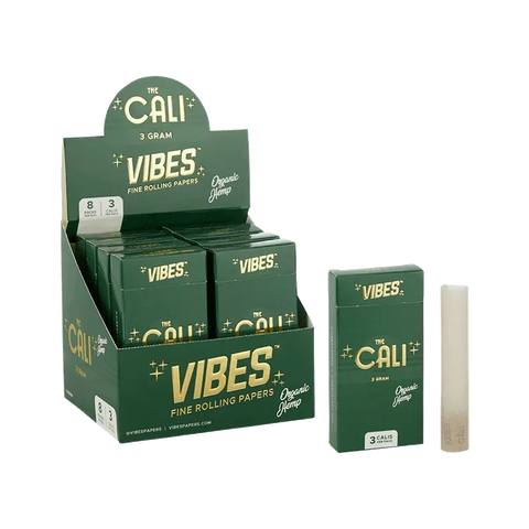 The Cali By Vibes 3 Gram Box 3 Pack - 8 Count - The Supply Joint