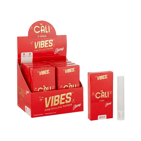 The Cali By Vibes 3 Gram Box 3 Pack - 8 Count - The Supply Joint