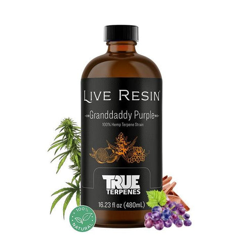 True Terpenes Live Resin - Granddaddy Purple - The Supply Joint 