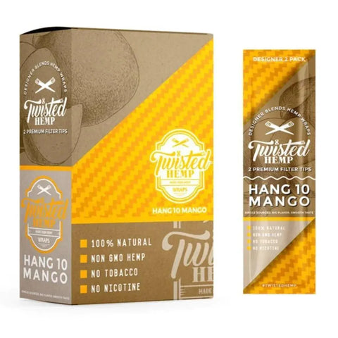 Twisted Hemp Designer Blend Premium Wraps - 15 Pack - The Supply Joint
