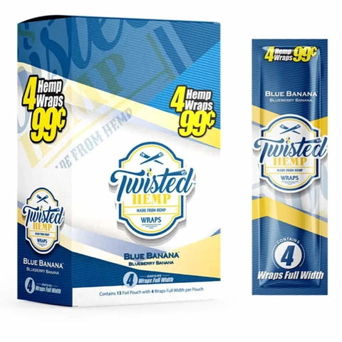 Twisted Hemp Wraps - 15 Count - The Supply Joint