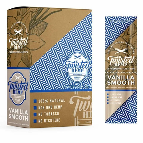Twisted Hemp Wraps - 15 Count - The Supply Joint