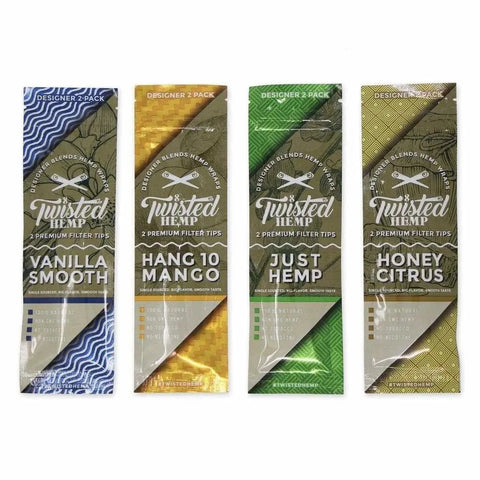 Twisted Hemp Wraps - 15 Count - The Supply Joint