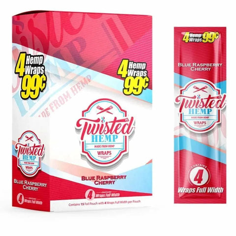 Twisted Hemp Wraps - 15 Count - The Supply Joint