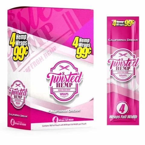 Twisted Hemp Wraps - 15 Count - The Supply Joint
