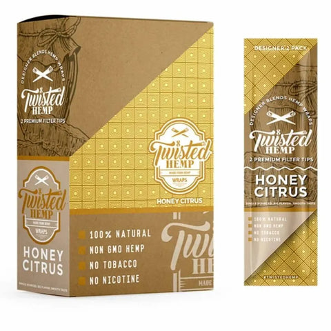 Twisted Hemp Wraps - 15 Count - The Supply Joint