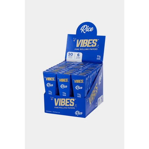 Vibes Cones Box 1.25" 6 Pack - 30 Count - The Supply Joint