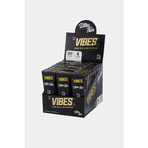 Vibes Cones Box 1.25" 6 Pack - 30 Count - The Supply Joint