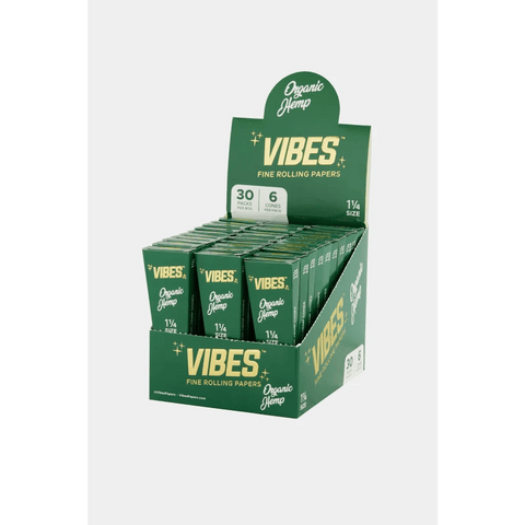 Vibes Cones Box 1.25" 6 Pack - 30 Count - The Supply Joint
