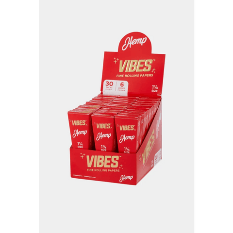 Vibes Cones Box 1.25" 6 Pack - 30 Count - The Supply Joint 