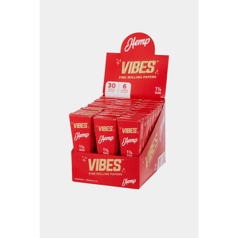 Vibes Cones Box 1.25" 6 Pack - 30 Count - The Supply Joint