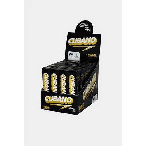 Vibes Cones Box - Cubano - 24 Count - The Supply Joint