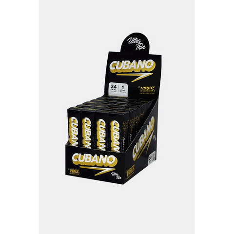 Vibes Cones Box - Cubano - 24 Count - The Supply Joint 