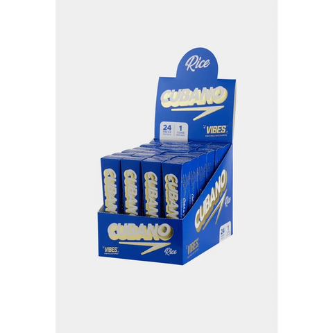 Vibes Cones Box - Cubano - 24 Count - The Supply Joint