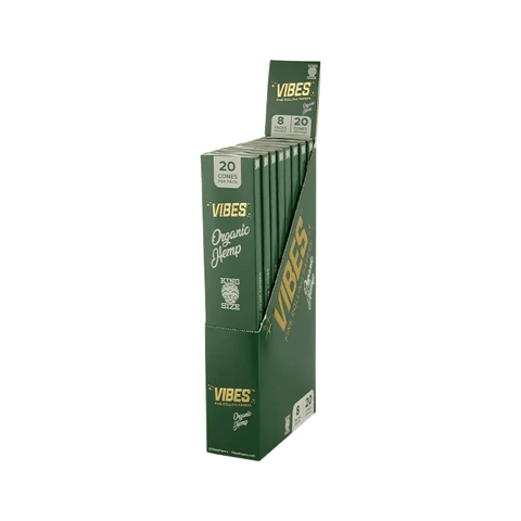 Vibes Cones Box - King Size - 20 Count - The Supply Joint