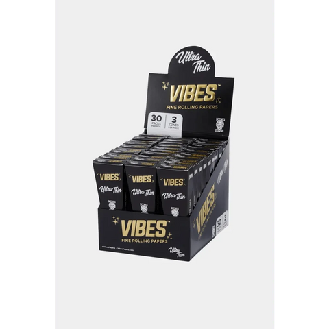 Vibes Cones Box - King Size 3 Pack - 30 Count - The Supply Joint