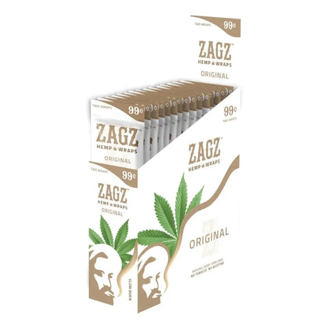 Zagz Hemp Wraps - 25 Pack - The Supply Joint