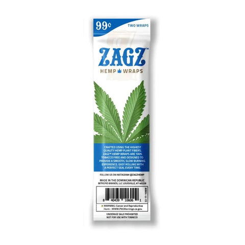 Zagz Hemp Wraps - 25 Pack - The Supply Joint