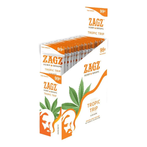 Zagz Hemp Wraps - 25 Pack - The Supply Joint
