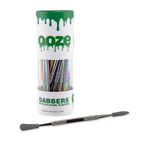 Ooze Dab Tool & Silicone Sleeve Assorted Colors - 30 Count - The Supply Joint