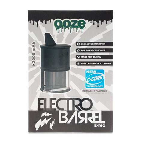 Ooze Electro Barrel E-Rig C-Core 2000 mAh - The Supply Joint