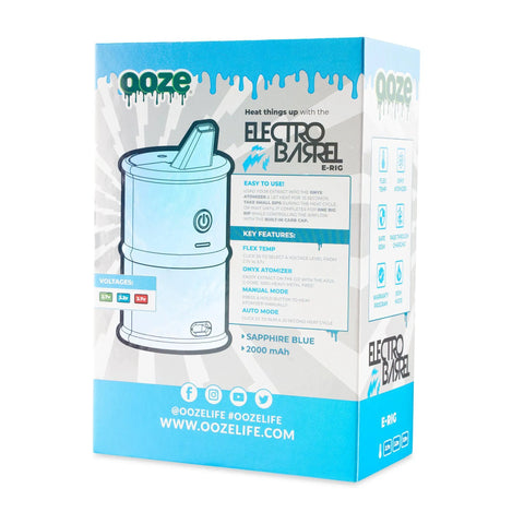 Ooze Electro Barrel E-Rig C-Core 2000 mAh - The Supply Joint