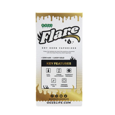 Ooze Flare Dry Herb Vaporizer - The Supply Joint