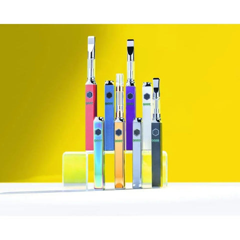 Ooze Quad 510 Thread 500 mAh Square Vape Pen Battery - 12 Count Display - The Supply Joint