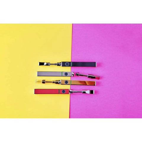 Ooze Quad 510 Thread 500 mAh Square Vape Pen Battery - 12 Count Display - The Supply Joint