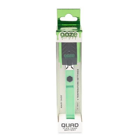 Ooze Quad 510 Thread 500 mAh Square Vape Pen Battery - 12 Count Display - The Supply Joint