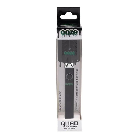 Ooze Quad 510 Thread 500 mAh Square Vape Pen Battery - 12 Count Display - The Supply Joint