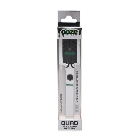 Ooze Quad 510 Thread 500 mAh Square Vape Pen Battery - 12 Count Display - The Supply Joint