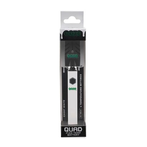 Ooze Quad 510 Thread 500 mAh Square Vape Pen Battery - 12 Count Display - The Supply Joint
