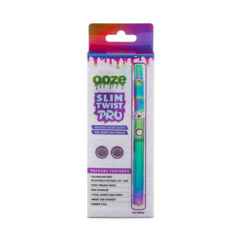 Ooze Slim Twist Pro CBD Vape Battery - The Supply Joint 