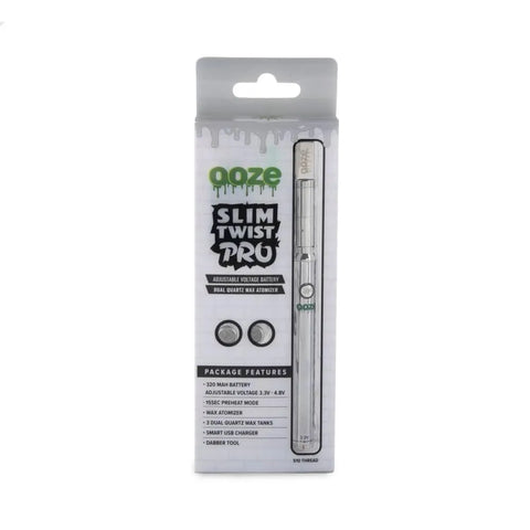 Ooze Slim Twist Pro CBD Vape Battery - The Supply Joint